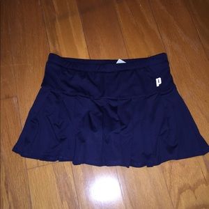 Prince navy tennis skort size S